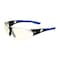 Ge Safety Glasses, Anti-Fog & Anti-Scratch, Mirror, I/O Lens, Black/Blue Frame GE205MAF - alternate 1
